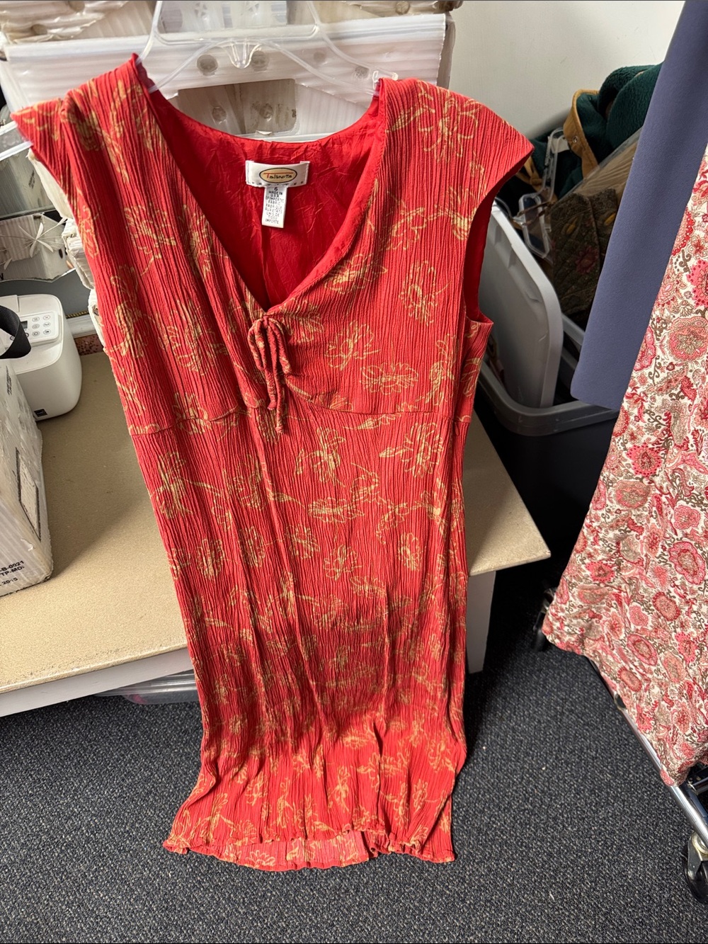 Vintage Talbots dress size 6 petite // 082853